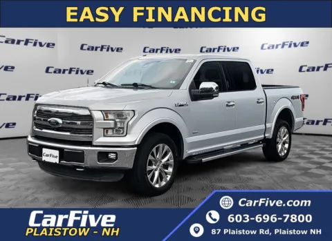 Silver 2015 Ford F-150 Lariat for sale in Plaistow, NH
