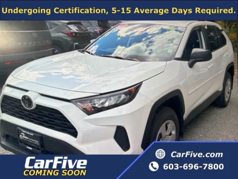 White 2022 Toyota RAV4 LE for sale in Plaistow, NH