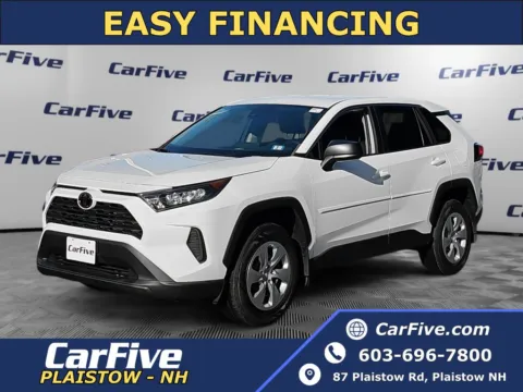 White 2022 Toyota RAV4 LE for sale in Plaistow, NH
