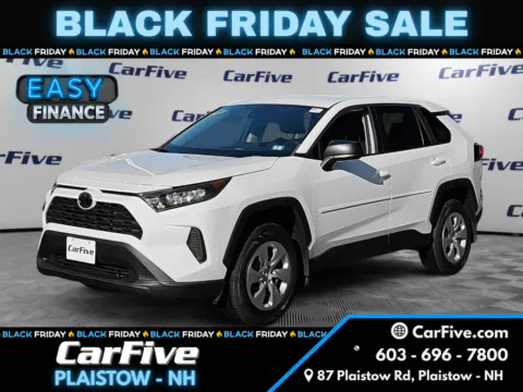White 2022 Toyota RAV4 LE for sale in Plaistow, NH