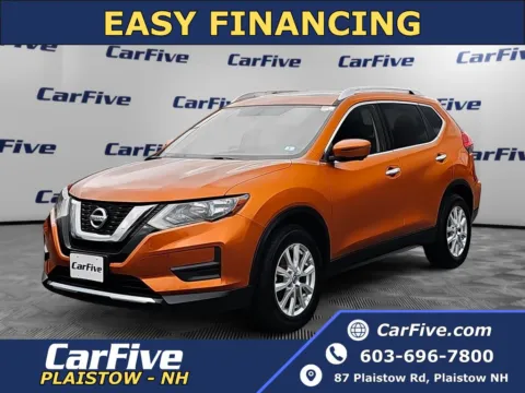 Orange 2017 Nissan Rogue SV for sale in Plaistow, NH