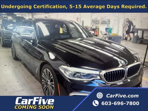 Black 2020 BMW 5 Series M550i xDrive for sale in Plaistow, NH