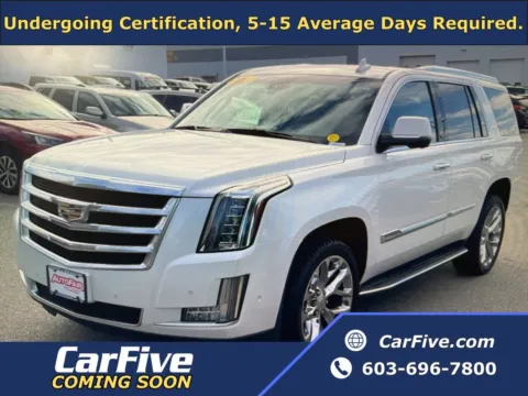 White 2019 Cadillac Escalade Luxury for sale in Plaistow, NH