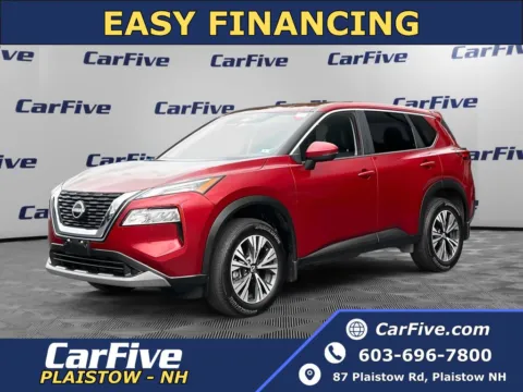 Red 2023 Nissan Rogue SV for sale in Plaistow, NH