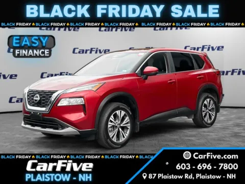 Red 2023 Nissan Rogue SV for sale in Plaistow, NH