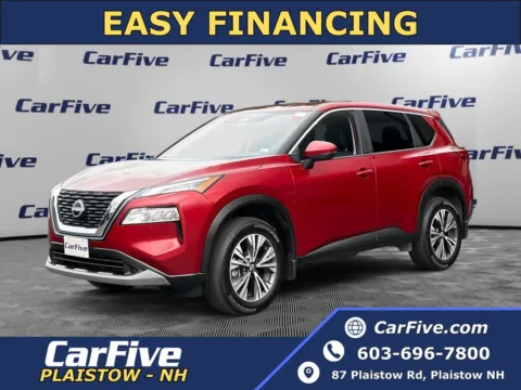 Red 2023 Nissan Rogue SV for sale in Plaistow, NH
