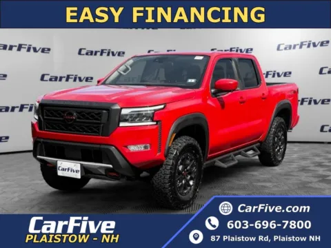 Red 2022 Nissan Frontier PRO-4X for sale in Plaistow, NH