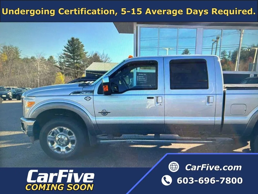 Silver 2013 Ford F-350SD Lariat for sale in Plaistow, NH