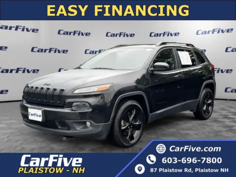 Black 2015 Jeep Cherokee Latitude for sale in Plaistow, NH