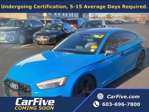 Blue 2021 Audi A5 45 S line Premium Plus for sale in Plaistow, NH