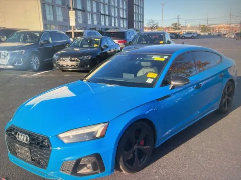 Blue 2021 Audi A5 45 S line Premium Plus for sale in Plaistow, NH