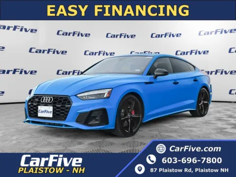 Blue 2021 Audi A5 45 S line Premium Plus for sale in Plaistow, NH