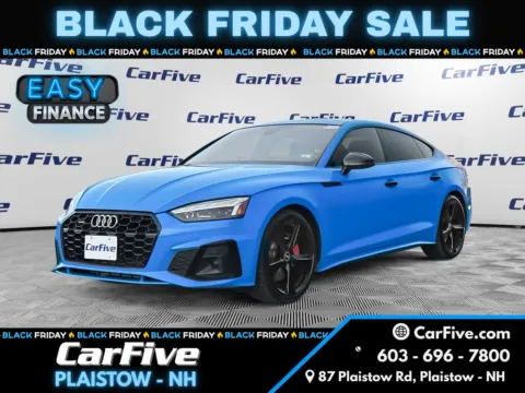 Blue 2021 Audi A5 45 S line Premium Plus for sale in Plaistow, NH