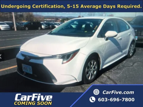 White 2022 Toyota Corolla LE for sale in Plaistow, NH