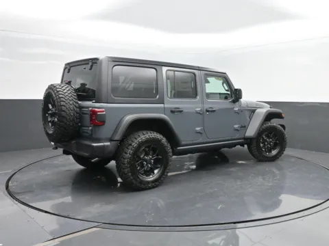 Photos of 2026 Jeep Wrangler Willys for sale in Charles City, IA at Mike Molstead Motors Chrysler, Dodge, Jeep, and Ram