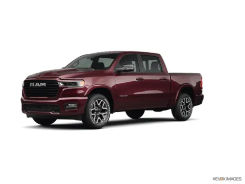 Red 2026 Ram 1500 Laramie for sale in Charles City, IA