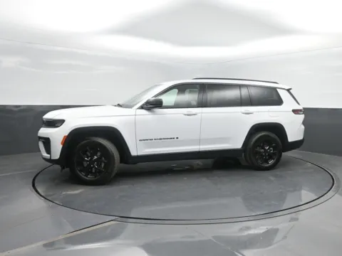 White 2026 Jeep Grand Cherokee L Laredo Altitude for sale in Charles City, IA