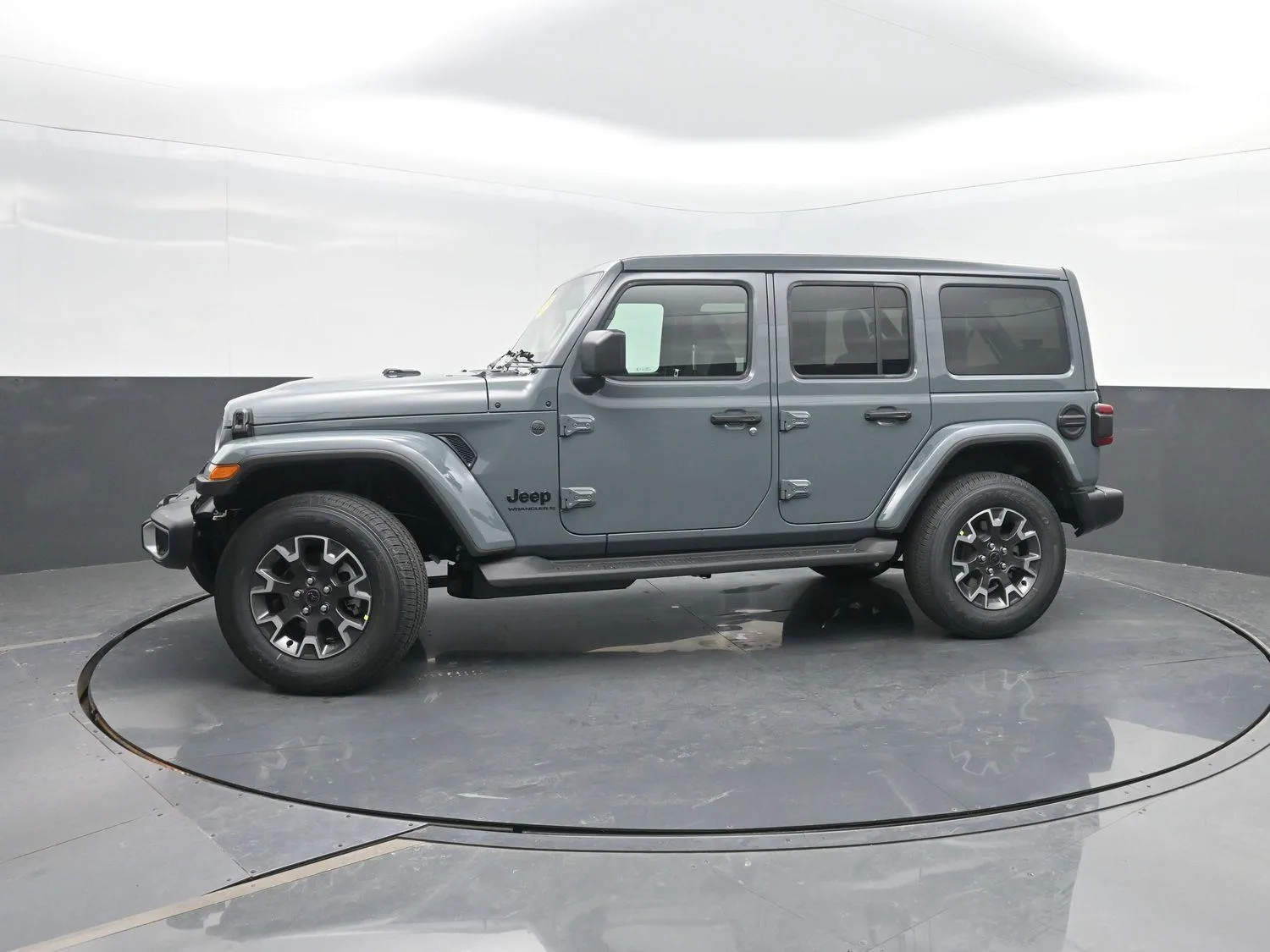Gray 2026 Jeep Wrangler Sahara for sale in Charles City, IA