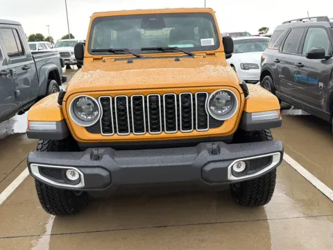 Photos of 2026 Jeep Wrangler Sahara for sale in Charles City, IA at Mike Molstead Motors Chrysler, Dodge, Jeep, and Ram