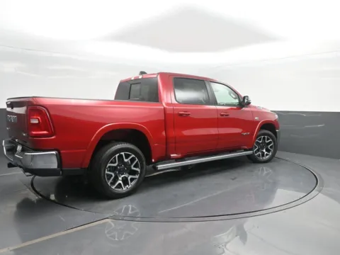 Photos of 2026 Ram 1500 Laramie for sale in Charles City, IA at Mike Molstead Motors Chrysler, Dodge, Jeep, and Ram