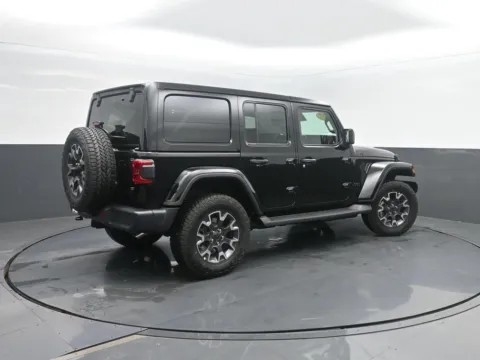 Photos of 2027 Jeep Wrangler Sahara for sale in Charles City, IA at Mike Molstead Motors Chrysler, Dodge, Jeep, and Ram