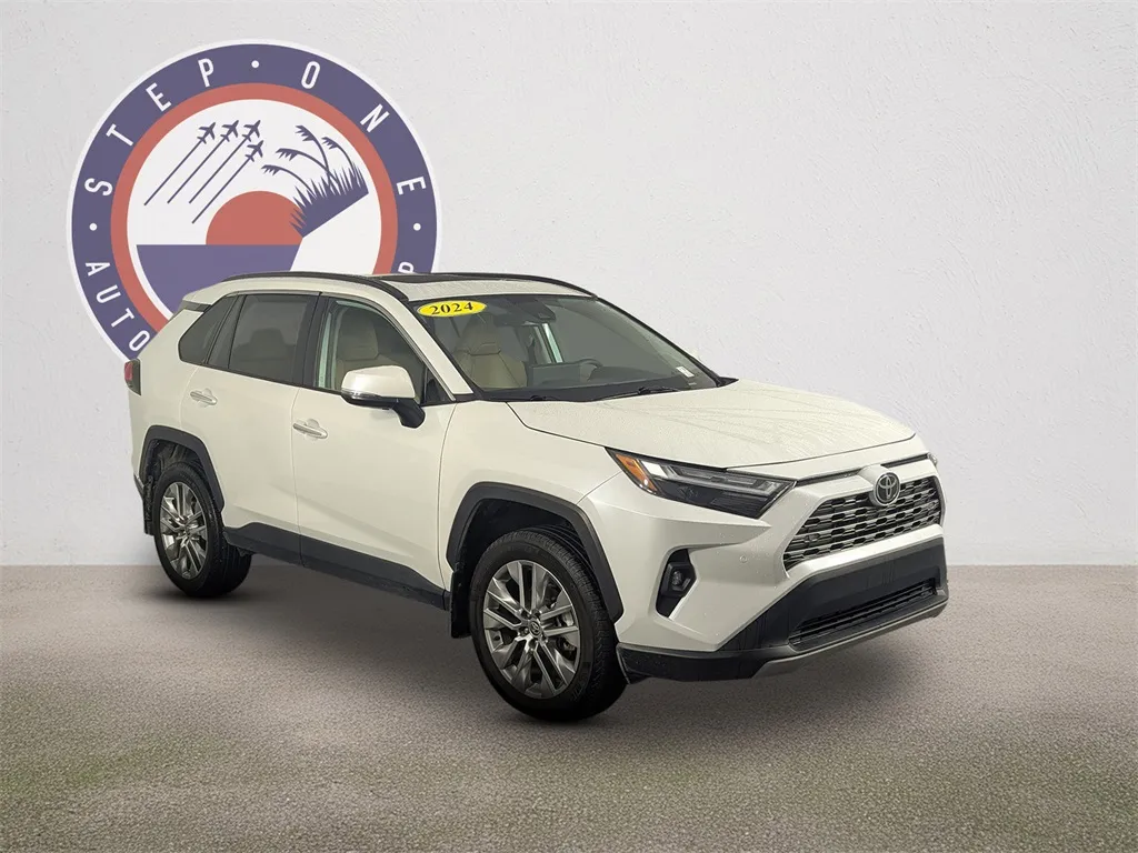 White 2024 Toyota RAV4 Limited for sale in Fort Walton Beach, FL