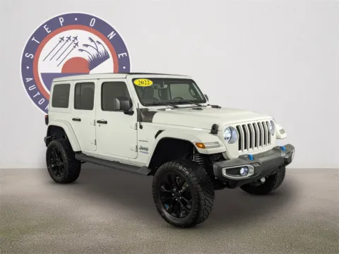 White 2022 Jeep Wrangler Unlimited Sahara 4xe for sale in Fort Walton Beach, FL