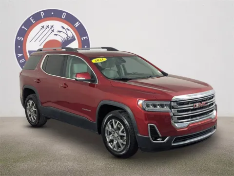 Red 2021 GMC Acadia SLT for sale in Fort Walton Beach, FL