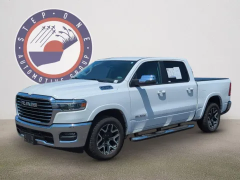White 2025 Ram 1500 Laramie for sale in Fort Walton Beach, FL