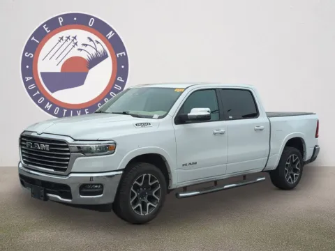 White 2025 Ram 1500 Laramie for sale in Fort Walton Beach, FL