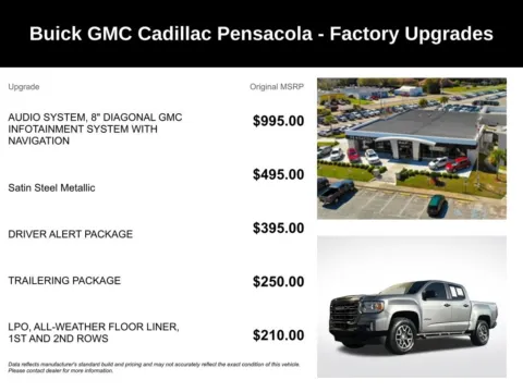 More photos of 2021 GMC Canyon AT4 w/Leather at Step One Cadillac Pensacola, FL