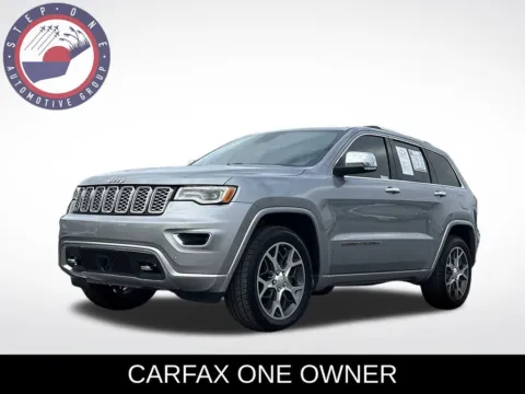 Silver 2019 Jeep Grand Cherokee Overland for sale in Pensacola, FL