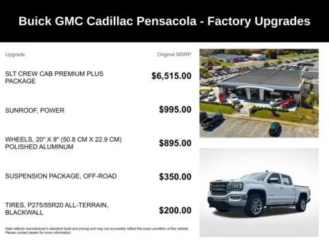 More photos of 2018 GMC Sierra 1500 SLT at Step One Cadillac Pensacola, FL