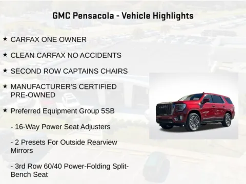 More photos of 2024 GMC Yukon Denali Ultimate at Step One Cadillac Pensacola, FL