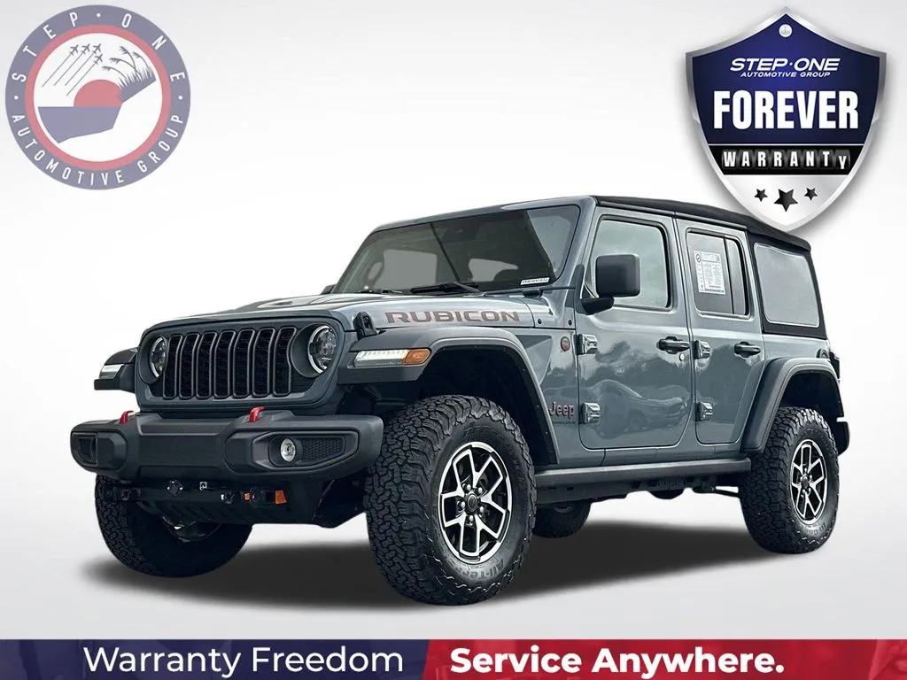 Gray 2024 Jeep Wrangler Rubicon for sale in Pensacola, FL