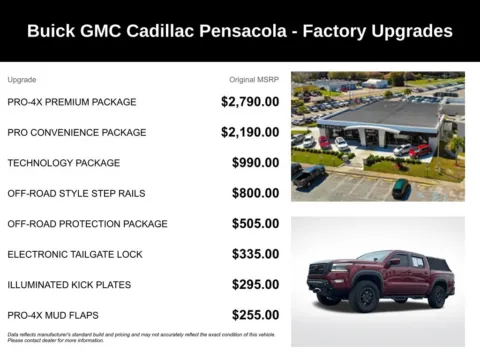 More photos of 2023 Nissan Frontier PRO-4X at Step One Cadillac Pensacola, FL