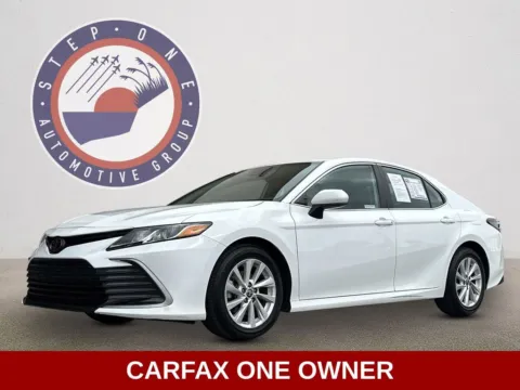Photos of 2022 Toyota Camry LE for sale in Pensacola, FL at Step One Cadillac Pensacola