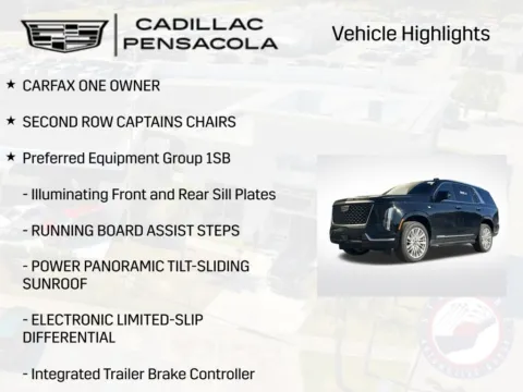 More photos of 2025 Cadillac Escalade Premium Luxury at Step One Cadillac Pensacola, FL
