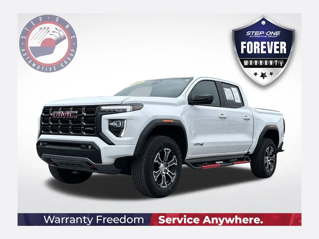 White 2025 GMC Canyon AT4 for sale in Pensacola, FL