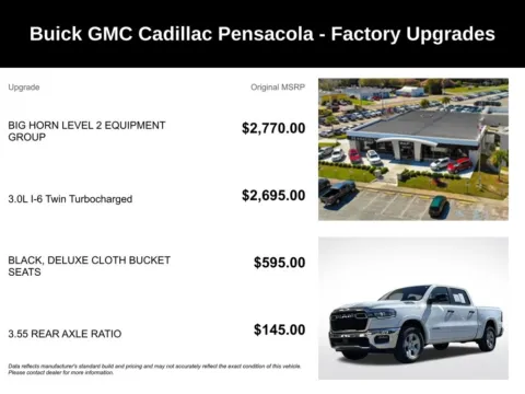 More photos of 2025 Ram 1500 Big Horn/Lone Star at Step One Cadillac Pensacola, FL