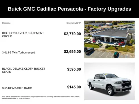 More photos of 2025 Ram 1500 Big Horn/Lone Star at Step One Cadillac Pensacola, FL