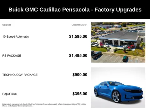 More photos of 2023 Chevrolet Camaro LT1 at Step One Cadillac Pensacola, FL