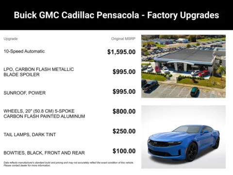 More photos of 2024 Chevrolet Camaro 2LT at Step One Cadillac Pensacola, FL