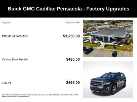 More photos of 2020 GMC Acadia SLT at Step One Cadillac Pensacola, FL