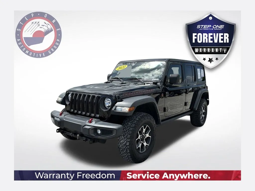 Black 2022 Jeep Wrangler Unlimited Rubicon for sale in Pensacola, FL