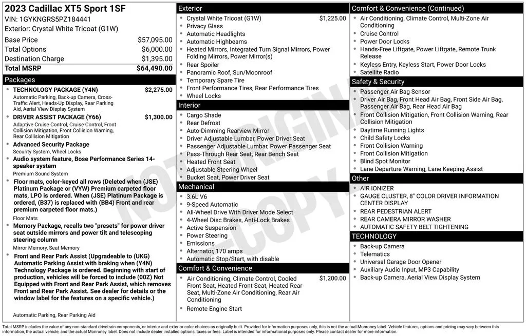 2023 Cadillac XT5 Sport for sale in Pensacola, FL