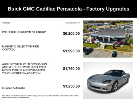 More photos of 2010 Chevrolet Corvette at Step One Cadillac Pensacola, FL