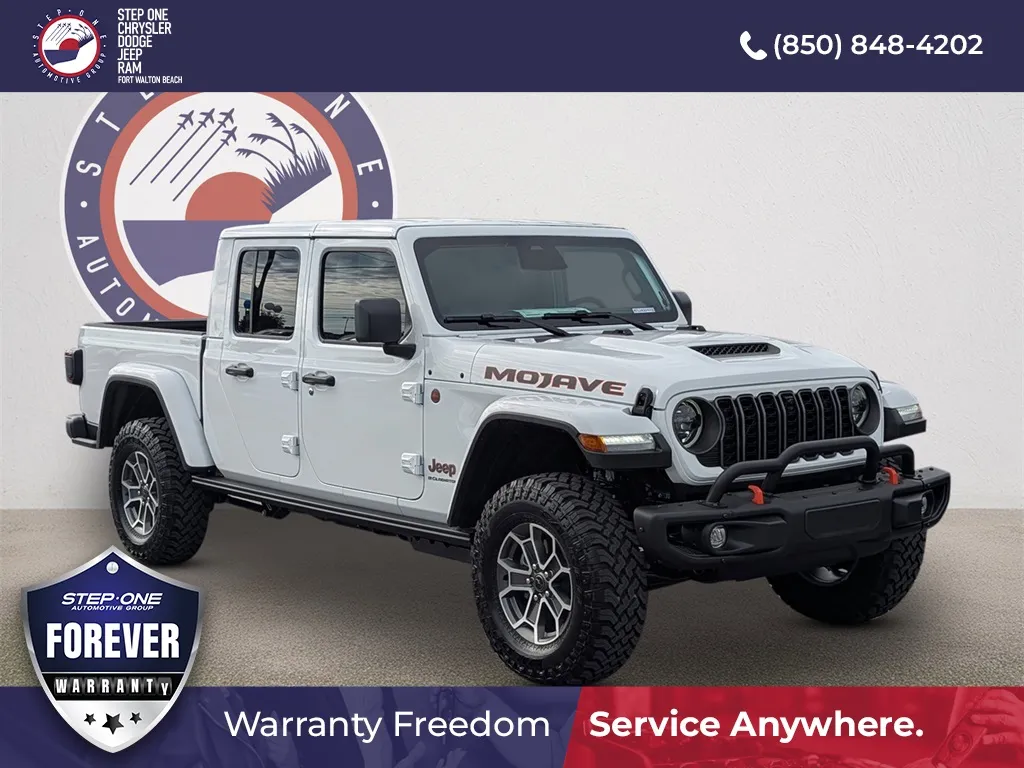 White 2026 Jeep Gladiator Mojave for sale in Fort Walton Beach, FL