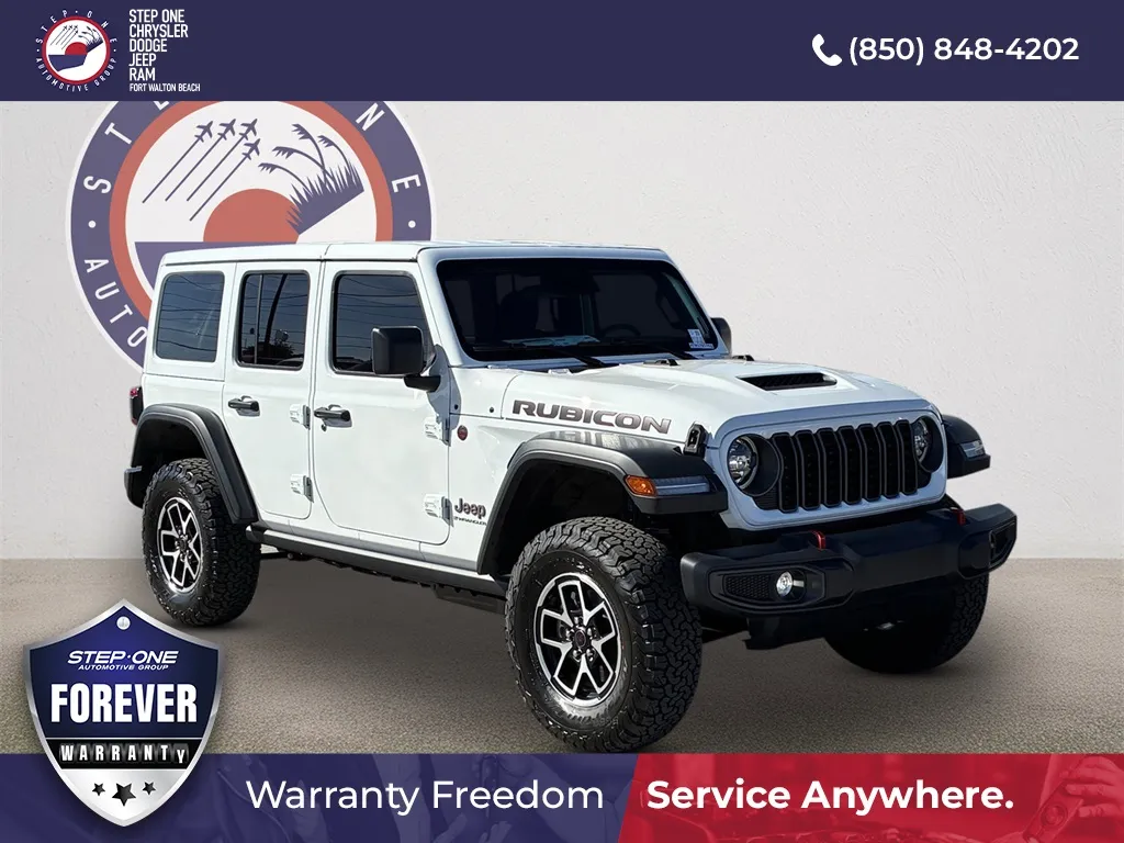 White 2026 Jeep Wrangler Rubicon for sale in Fort Walton Beach, FL
