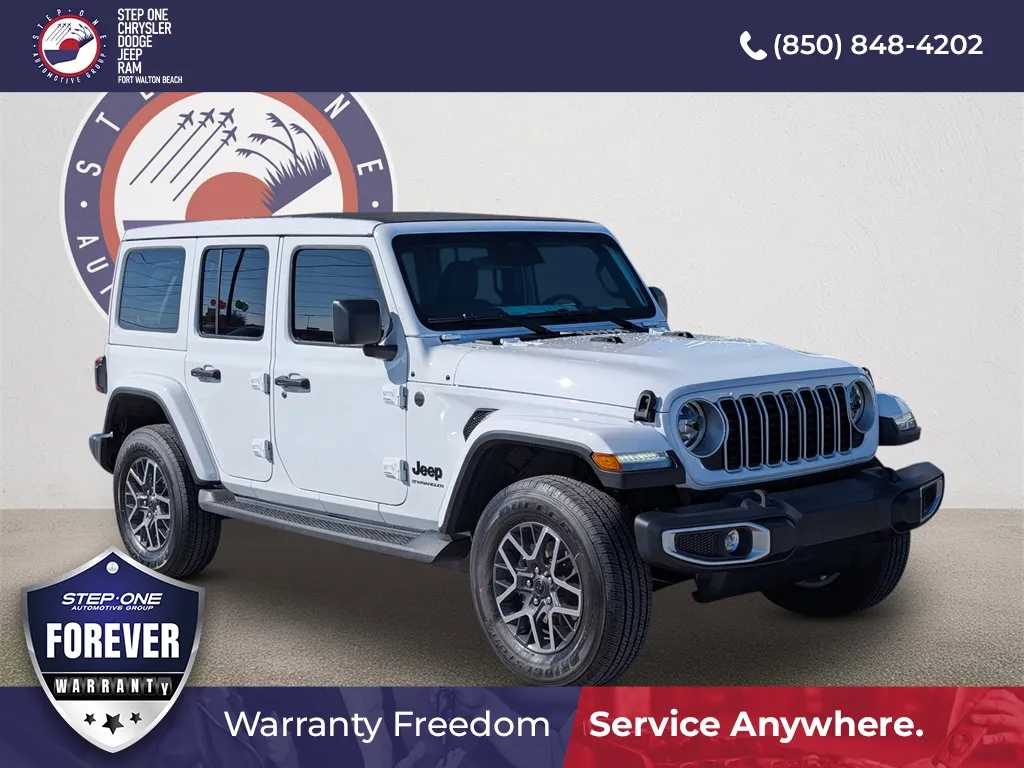 White 2026 Jeep Wrangler Sahara for sale in Fort Walton Beach, FL